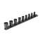 Tekton 3/8 Inch Drive 6-Point Impact Socket Set with Rail, 9-Piece (5/16-3/4 in.) SID91100 - alternate 1